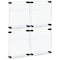 Azar Displays Floating Acrylic Gallery Wall Set of Four Floating Frames, Black, 11 in. x 17 in. Graphic Size, 4PK 105508-BLK-4PK - alternate 1